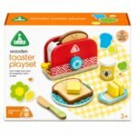 Wooden Toaster Set kids gift by Ride-On Toys & Kids Vehicles | Smilee