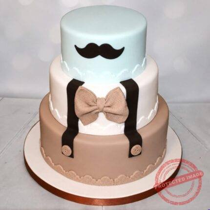 3 Tier Designer Cake for Fathers Day | Smilee