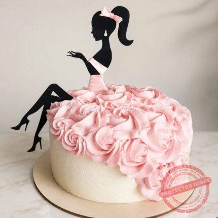 Beauty Girl Theme Cake by O’Clock in Lahore | Smilee
