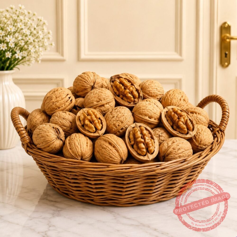 1 kg Walnuts fruit basket by Dry Fruits 1 kg Walnuts fruit basket by Dry Fruits | Smilee