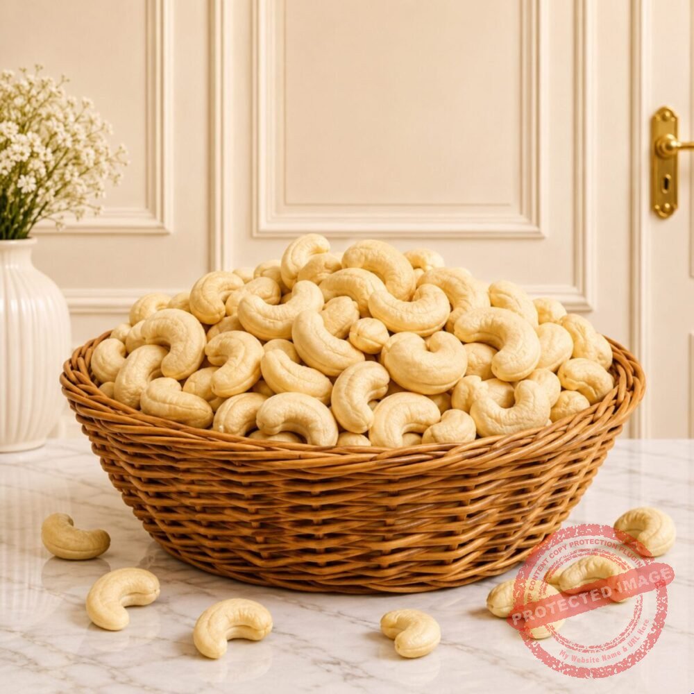 1 kg Cashew Basket by Dry Fruits 1 kg Cashew Basket by Dry Fruits | Smilee