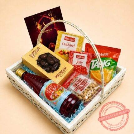 Pleasant Basket Islamic gift by Hajj Mubarak for Ramadan | Smilee