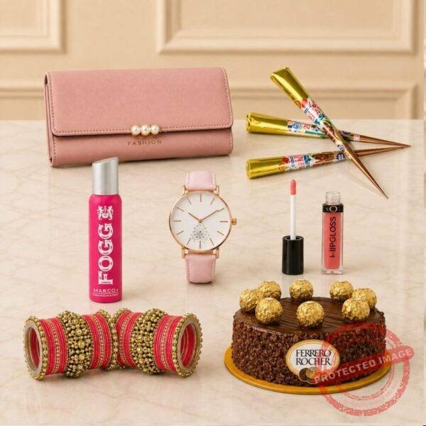 Girl in Pink gift for Mothers Day | Smilee