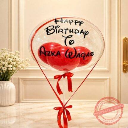 Custom Balloon with Stick by Balloons & Candles | Smilee