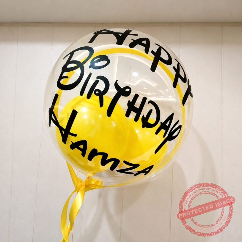 Custom Balloon with Stick by Balloons & Candles Custom Balloon with Stick by Balloons & Candles | Smilee