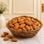 1 kg Almonds fruit basket by Dry Fruits | Smilee