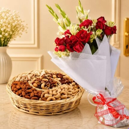 Be Well fruit basket by Dry Fruits for Get Well Soon | Smilee