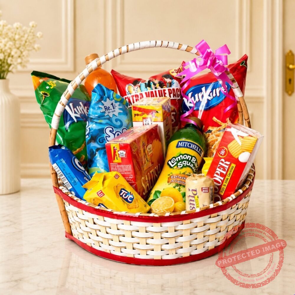 Sweet & Salty Treat Gift Basket - Gift Baskets Sweet & Salty Treat Gift Basket - Gift Baskets | Smilee