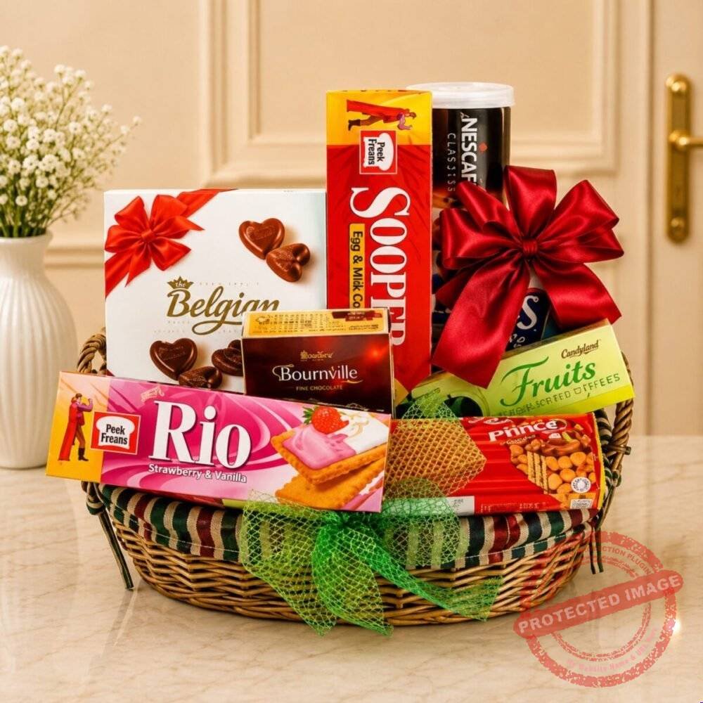 Biscuits/Cookies Basket by Baskets Biscuits/Cookies Basket by Baskets | Smilee
