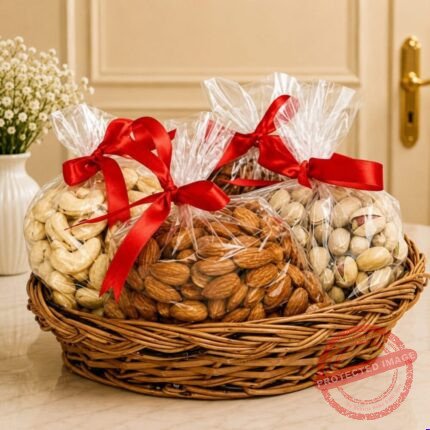 Dry Fruits Basket 2 kg for Birthday | Smilee