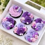 Purple Theme Cupcakes by O’Clock in Lahore | Smilee