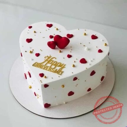 Love Heart Shape Cake by O’Clock in Islamabad for Valentines Day | Smilee