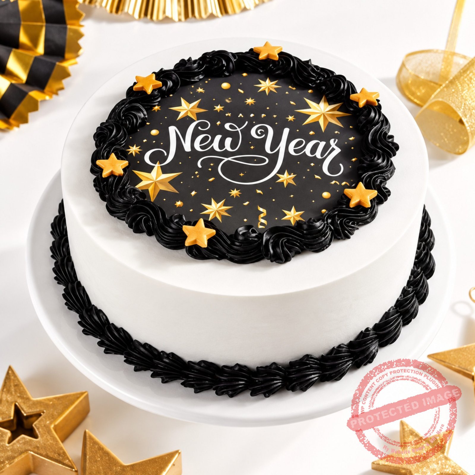 New Year Designer Cake - Gifts by Occasions New Year Designer Cake - Gifts by Occasions | Smilee