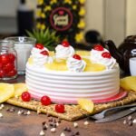 Pineapple Cake by Black & Brown in Hyderabad | Smilee