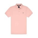Base Pink Plain Pique Polo Shirt fashion gift by Father’s Day for Fathers Day | Smilee