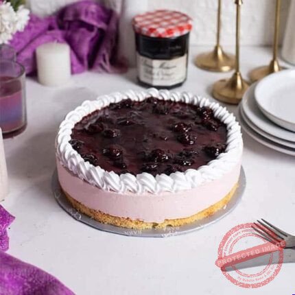 Red Cherry Mousse Cake by Baba | Smilee