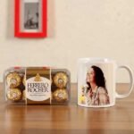Ferrero Rocher and Printed Mug - Anniversary Gifts | Smilee