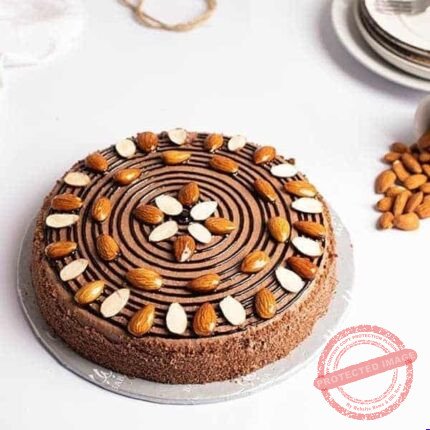 Almond Roasted Chocolate Cake by Baba | Smilee