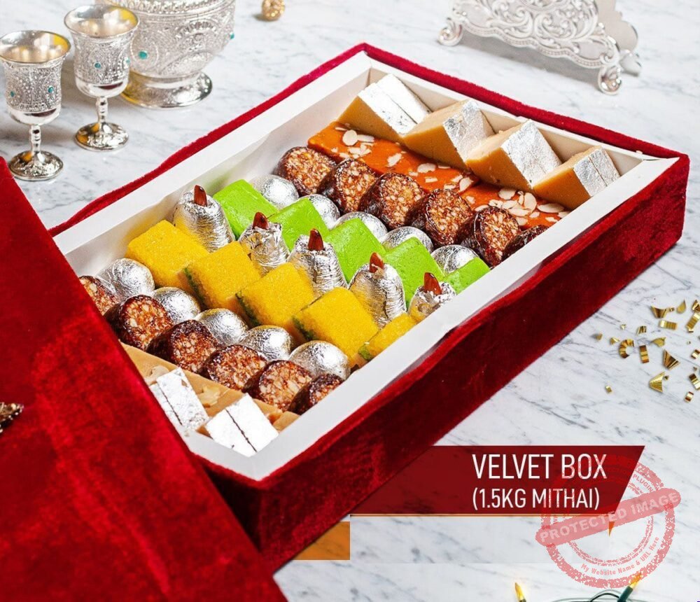 Red Velvet Box Sweets Special Mix Bundu Khan Red Velvet Box Sweets Special Mix Bundu Khan | Smilee
