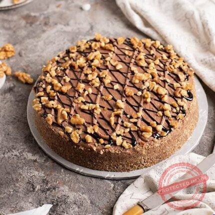 Walnut Brownie Cake by Baba | Smilee