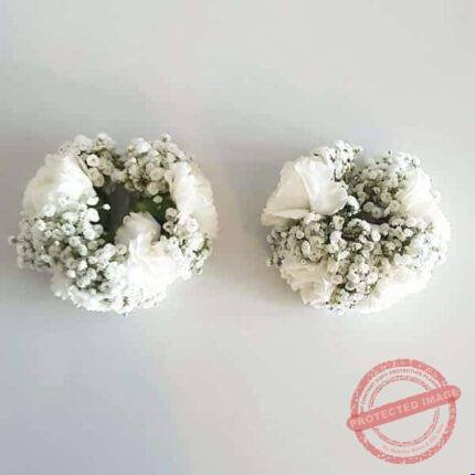 Gajra Pair in Imported Flowers gift for Congratulations | Smilee