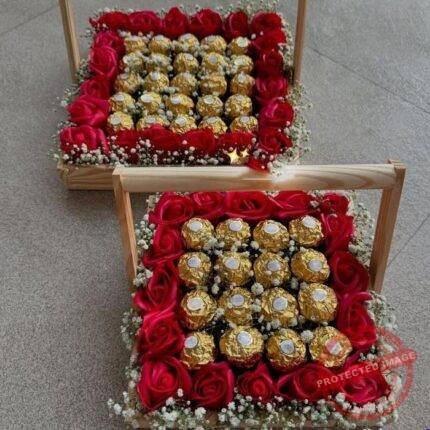 1 Basket Rocher for Valentines Day | Smilee
