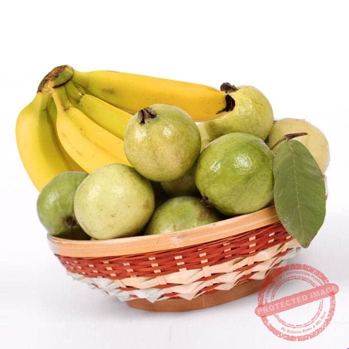 Guava and Banana Basket – Fresh Fruits Guava and Banana Basket - Fresh Fruits | Giftoo Pakistan