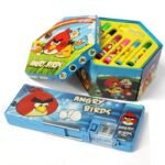 Angry Bird Marker with Stationary Box - Kids Gift Combos | Giftoo Pakistan
