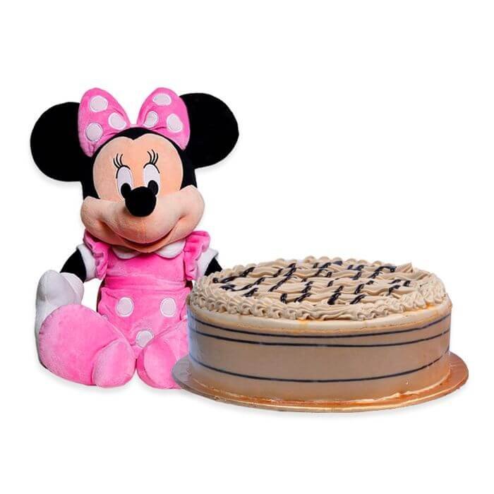 Minnie Mouse with Cake – Kids Gift Combos Minnie Mouse with Cake - Kids Gift Combos | Giftoo Pakistan