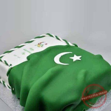Flag Theme Cake - Cake O’Clock | Giftoo Pakistan