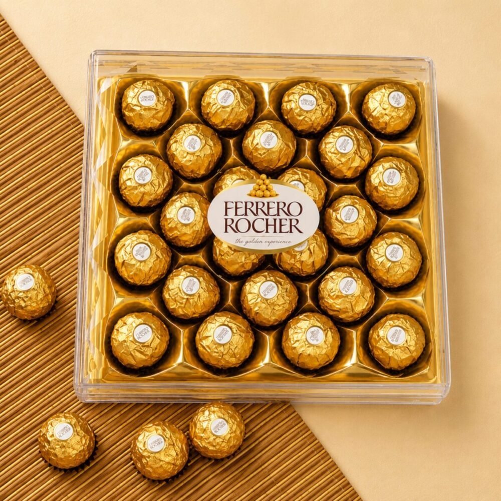 Ferrero Rocher 24 Pcs – CHOCOLATES Ferrero Rocher 24 Pcs - CHOCOLATES | Giftoo Pakistan