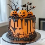Orange Halloween Cake - Cake O’Clock | Giftoo Pakistan