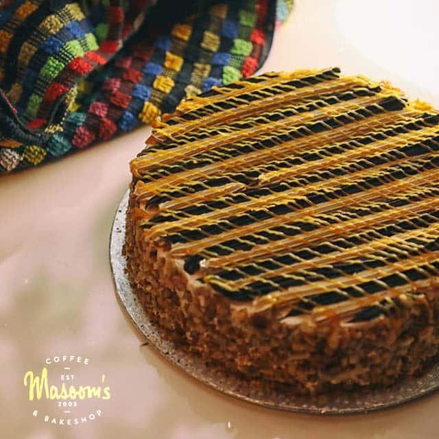 Coffee Caramel Cake by Masooms in Multan Coffee Caramel Cake by Masooms in Multan | Giftoo Pakistan