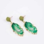 Abstract Leaf Earrings - Ladies Fashion | Giftoo Pakistan