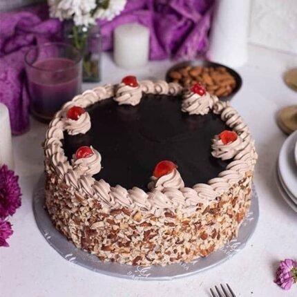 Almond Mousse Cake - Baba Bakers Cakes | Giftoo Pakistan