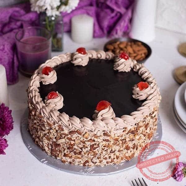Almond Mousse Cake – Baba Bakers Cakes Almond Mousse Cake - Baba Bakers Cakes | Giftoo Pakistan