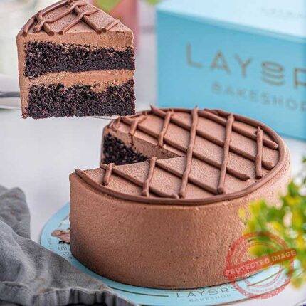 Chocolate Mousse Cake by Layers Bakeshop | Giftoo Pakistan