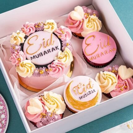 Cake with Cupcakes for Eid - Cake O’Clock | Giftoo Pakistan