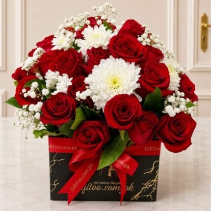 Beautiful Flower Box - Congratulations Gifts | Giftoo Pakistan
