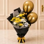 Yellow and White Bouquet - Anniversary Gifts | Giftoo Pakistan
