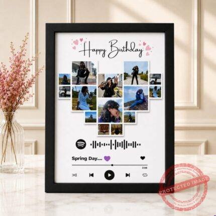 Spotify Birthday Frame - Anniversary Gifts | Giftoo Pakistan