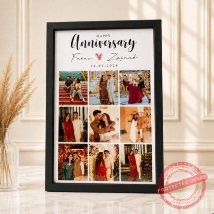 Customised Anniversary Frame - Anniversary Gifts | Giftoo Pakistan