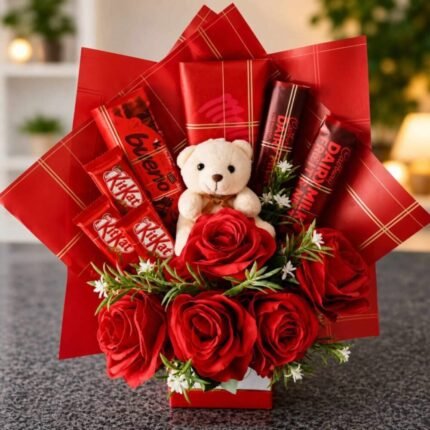 Red Love Box - Anniversary Gifts | Giftoo Pakistan