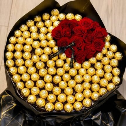 Large Ferrero Rocher Bouquet - Anniversary Gifts | Giftoo Pakistan