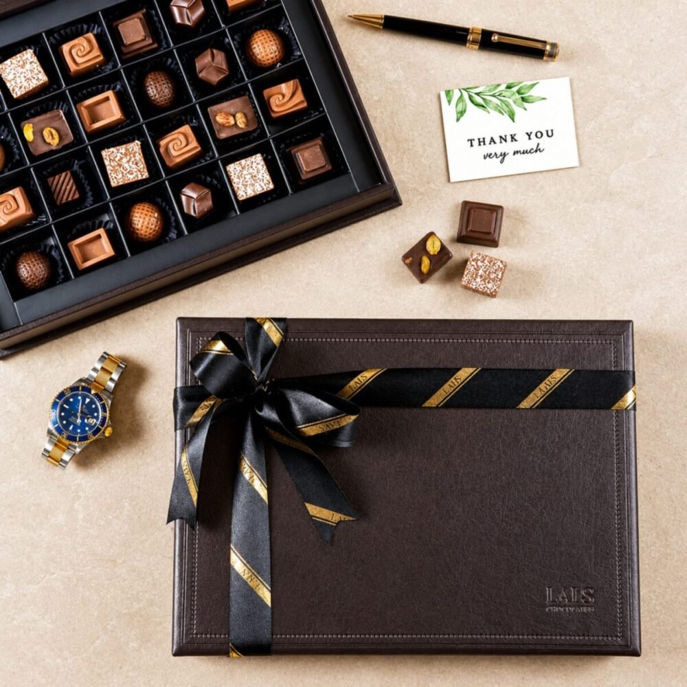 Brown Leather 24 Pcs – Lals Chocolates Brown Leather 24 Pcs - Lals Chocolates | Giftoo Pakistan