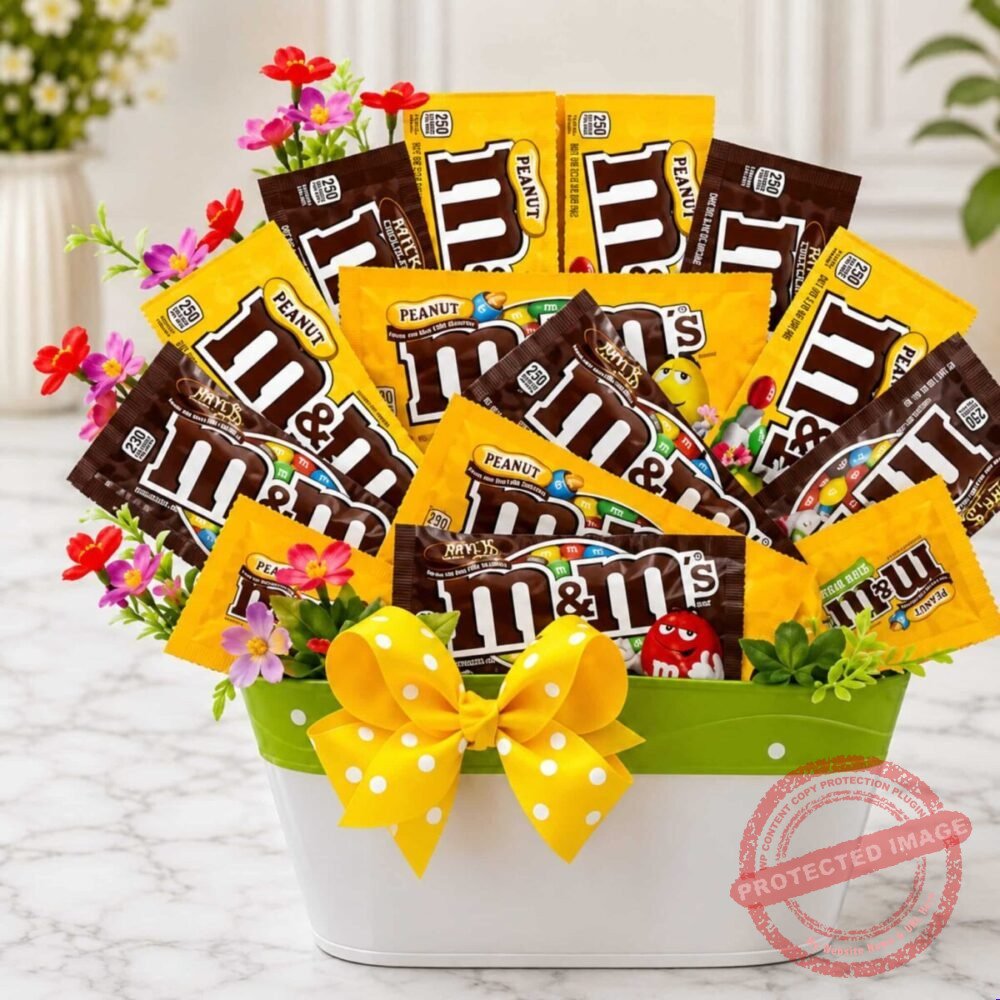 M & M’S Chocolate Basket – Anniversary Gifts M & M’S Chocolate Basket - Anniversary Gifts | Giftoo Pakistan