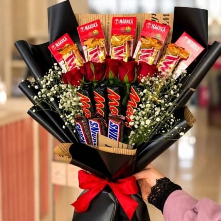 Rose Chocolate Bouquet - Anniversary Gifts | Giftoo Pakistan