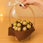 Ferrero Rocher Basket - Anniversary Gifts | Giftoo Pakistan