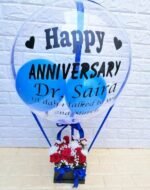 Floral Balloon Blue Theme - Anniversary Gifts | Giftoo Pakistan