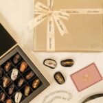Gold Leather Date Box - Ramadan Gifts | Giftoo Pakistan